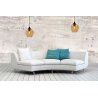 Sytlowy wystrój wnętrza z designerską lampą Sytlowy wystrój wnętrza z designerską lampą