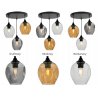 Lampa Wisząca ze szklanym Żyrandolem Lampa Wisząca ze szklanym Żyrandolem