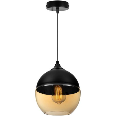 Lampa Wisząca ze szklanym Żyrandolem