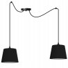 Klasyczna lampa wisząca ze stożkowymi abażurami Klasyczna lampa wisząca ze stożkowymi abażurami