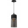 Elegancka lampa wisząca z czarnym kloszem Elegancka lampa wisząca z czarnym kloszem