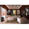 Aranżacja eleganckiego wnętrza z lampą w stylu loft Aranżacja eleganckiego wnętrza z lampą w stylu loft