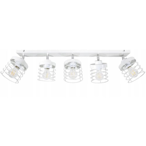 Nowoczesna Lampa Sufitowa Typu Loft z Kloszami z Metalu