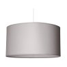 Szary abażur lampy wiszącej INDIGO