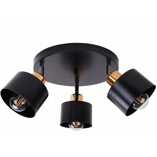 Industrialna Lampa Sufitowa Metalowa Wisząca Nowoczesna