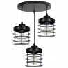 Lampa sufitowa plafon z metalowymi kloszami Lampa sufitowa plafon z metalowymi kloszami