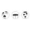 Lampa Wisząca w Stylu Loft z Metalu Lampa Wisząca w Stylu Loft z Metalu
