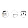 Nowoczesna Lampa Sufitowa Loft Plafon Żyrandol Nowoczesna Lampa Sufitowa Loft Plafon Żyrandol