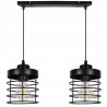 Lampa wisząca listwa czarna Lampa wisząca listwa czarna