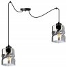 Nowoczesna lampa wisząca z 2 źródłami światła Nowoczesna lampa wisząca z 2 źródłami światła