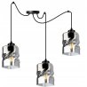 Nowoczesna lampa ze szklanymi kloszami Nowoczesna lampa ze szklanymi kloszami
