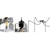 Lampa Wisząca Pojedyncza Nowoczesna ze Szklanym Kloszem Lampa Wisząca Pojedyncza Nowoczesna ze Szklanym Kloszem