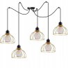 Nowoczesna lampa pająk 5-płomienna Nowoczesna lampa pająk 5-płomienna