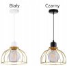 Kolory konstrukcji lampy wiszącej pojedynczej ze złotym metalowym kloszem Kolory konstrukcji lampy wiszącej pojedynczej ze złotym metalowym kloszem