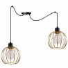 Nowoczesna lampa wisząca dwupłomienna Nowoczesna lampa wisząca dwupłomienna
