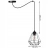 Oryginalna Lampa Wisząca Loft LED Wiele Kolorów Oryginalna Lampa Wisząca Loft LED Wiele Kolorów