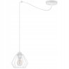 biała lampa kuchenna w stylu loft biała lampa kuchenna w stylu loft