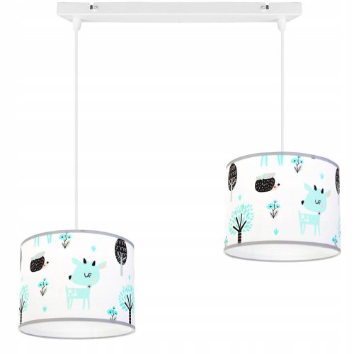 Nowoczesna Regulowana Lampka Wisząca do Pokoju Dziecięcego