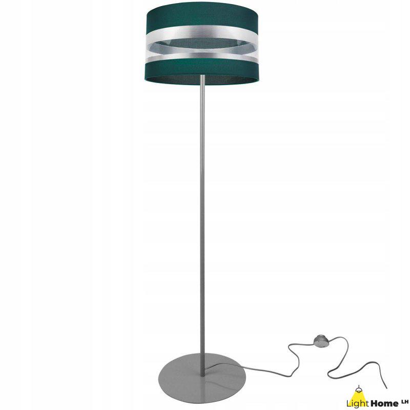 Wyjątkowa lampa stojąca z abażurem