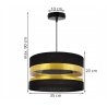 Elegancka Nowoczesna Lampa Wisząca z Ciekawym Srebrnym Akcentem Elegancka Nowoczesna Lampa Wisząca z Ciekawym Srebrnym Akcentem