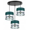 Nowoczesna lampa plafon z wiszącymi abażurami Nowoczesna lampa plafon z wiszącymi abażurami