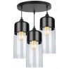 Pomysłowa lampa wisząca z kloszami Pomysłowa lampa wisząca z kloszami