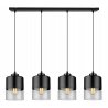 Elegancka lampa wisząca z 4 plomieniami Elegancka lampa wisząca z 4 plomieniami