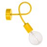 Żółta nowoczesna lampa kinkiet 