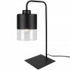 Elegancka lampka nocna z szklanym kloszem Elegancka lampka nocna z szklanym kloszem