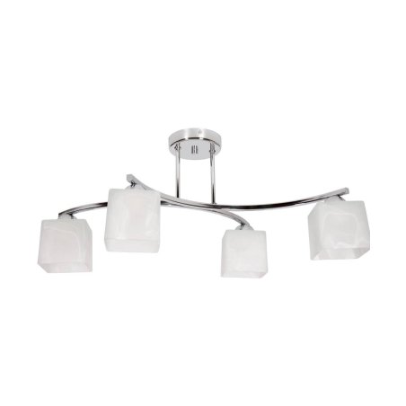 Lampa wisząca sufitowa ze szklanymi kloszami