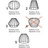 Lampa Sufitowa Z Różnego Rodzaju Kloszami Do Wymieszania Lampa Sufitowa Z Różnego Rodzaju Kloszami Do Wymieszania