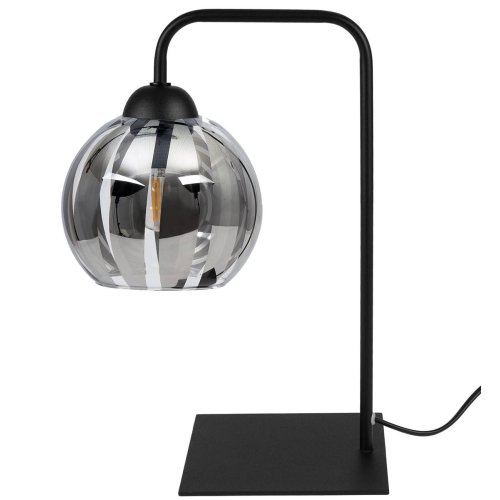 Nowoczesna Chromowana Lampka Stojąca Nocna