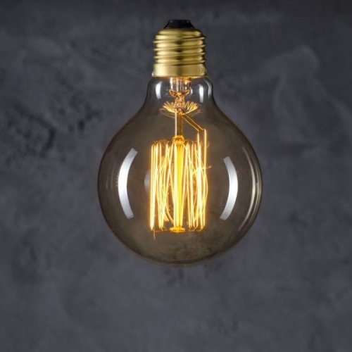 Żarówka Dekoracyjna Edison Duża Kula 40W