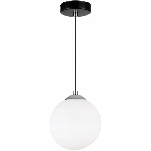 Elegancka Lampa Wisząca ze Szklanym Kloszem Kula