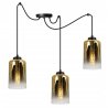 Elegancka lampa wisząca z wyjątkowymi kloszami Elegancka lampa wisząca z wyjątkowymi kloszami