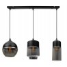 Nowoczesna Lampa Industrialna Z Trzema Kloszami