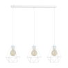 Oryginalna biała lampa wisząca loft  Oryginalna biała lampa wisząca loft