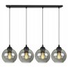 Lampa wisząca dekoracyjna z szklanymi kloszami Lampa wisząca dekoracyjna z szklanymi kloszami