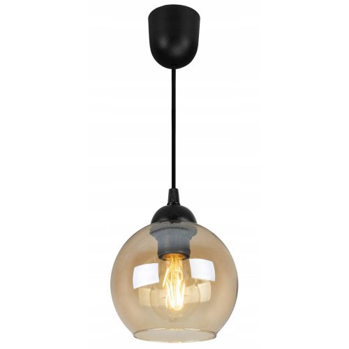 Nowoczesna Regulowana Lampa Wisząca Kulisty Szklany Klosz