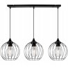 Pomysłowa lampa wisząca w stylu klasycznym z geometrycznymi kloszami Pomysłowa lampa wisząca w stylu klasycznym z geometrycznymi kloszami