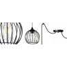 Lampa wisząca z solidną metalową konstrukcją Lampa wisząca z solidną metalową konstrukcją
