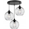 Lampa wisząca do wysokich pomieszczeń z nowoczesnymi kloszami Lampa wisząca do wysokich pomieszczeń z nowoczesnymi kloszami