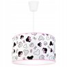 Lampa wiszaca dla dziewczynek ze wzorem Lampa wiszaca dla dziewczynek ze wzorem