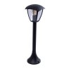 Nowoczesna czarna lampa stojąca ogrodowa Eko-Light