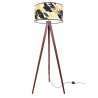 Stojąca Nowoczesna Lampa Trójnóg z Eleganckim Abażurem Stojąca Nowoczesna Lampa Trójnóg z Eleganckim Abażurem