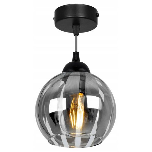 Nowoczesna Lampa Wisząca z Oryginalnym Kloszem ze Szkła