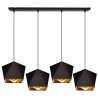 Lampa Wisząca Czarny Diament Regulowana Wysokość Lampa Wisząca Czarny Diament Regulowana Wysokość