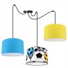 LAMPA WISZĄCA PAJĄK ABAŻUR DZIECIĘCA LED PIŁKI LAMPA WISZĄCA PAJĄK ABAŻUR DZIECIĘCA LED PIŁKI