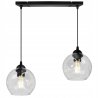 Lampa Wisząca Szklany Klosz Bezbarwny Lampa Wisząca Szklany Klosz Bezbarwny