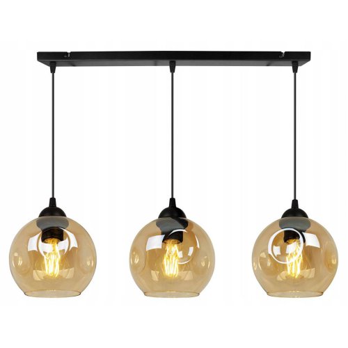 Lampa Wisząca z Awangardowymi Kloszami ze Szkła